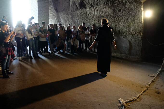 Passeggiata teatralizzata area archeologica di Ercolano