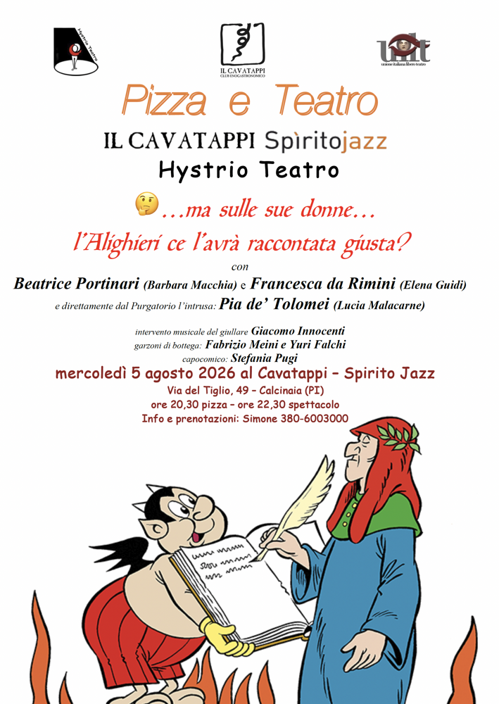 locandina cavatappi pizza