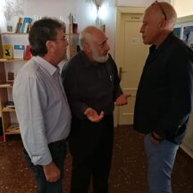 Convegno IFOC - Valencia 2018 Dott. A. Girardi con Dott. X.Serrano Hortelano (Ester - Spagna) e Dott. J.L. Alvina