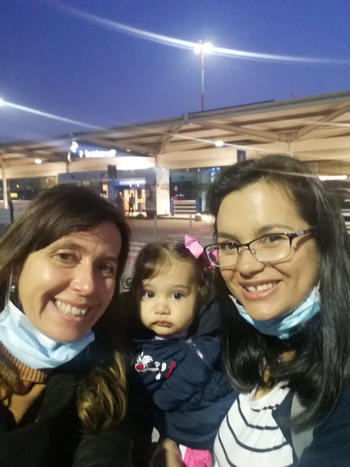 Ultimo selfie con la nostra Barbara e poi via.. si torna a casa.. ad una nuova vita!