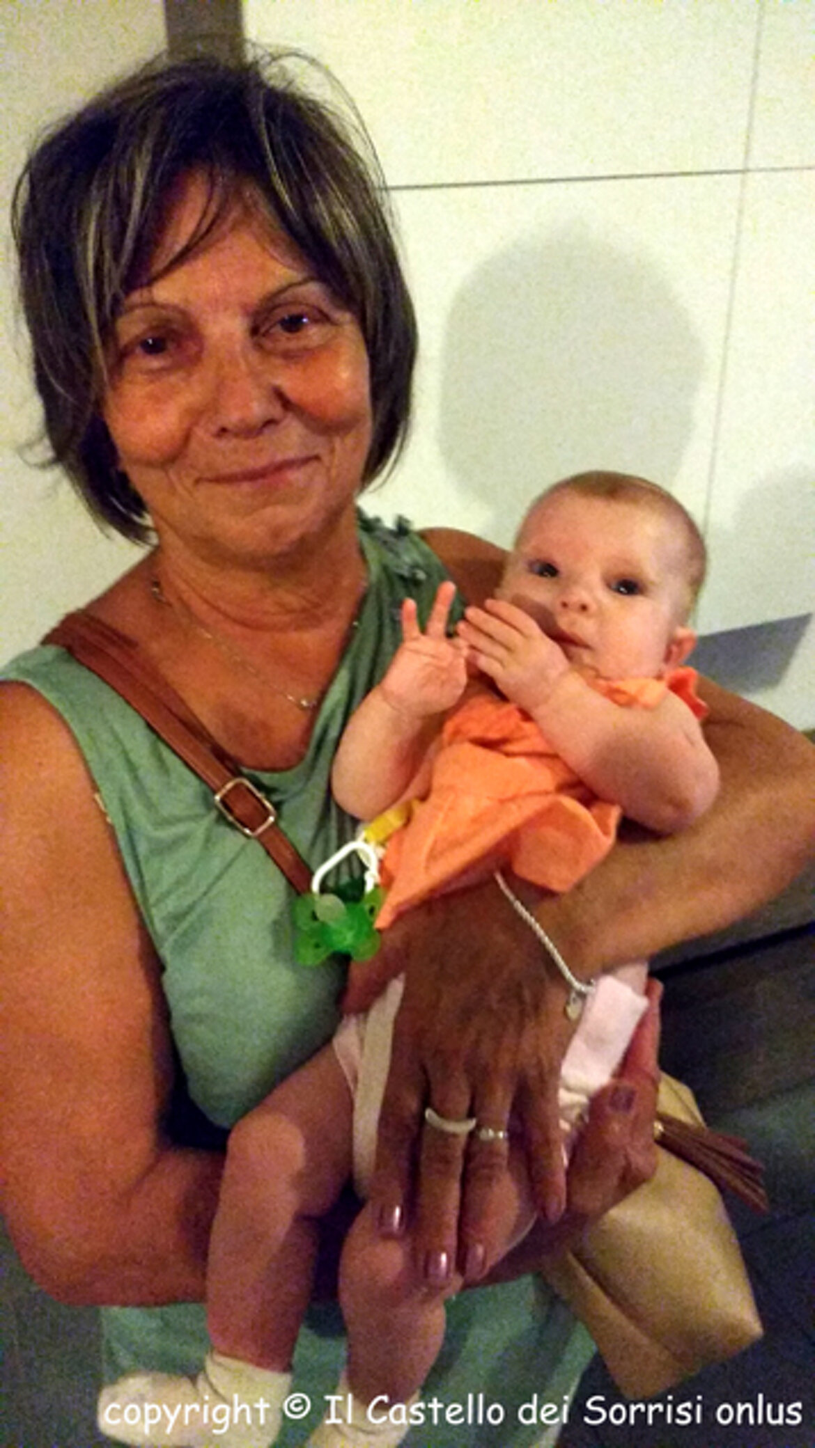 tra le braccia di zia Iole ! tra le braccia di zia Iole !