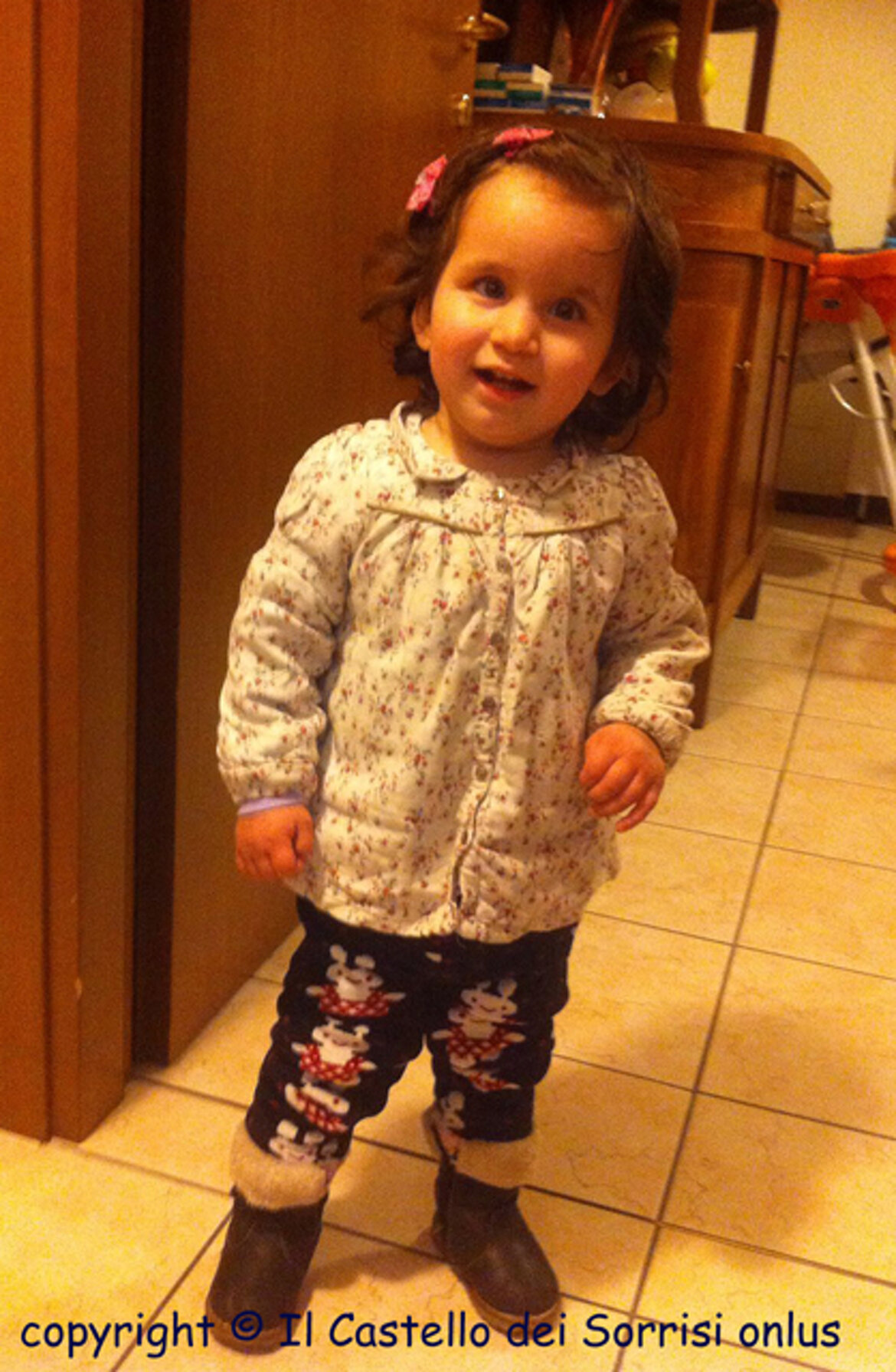 pronta per la passeggiata