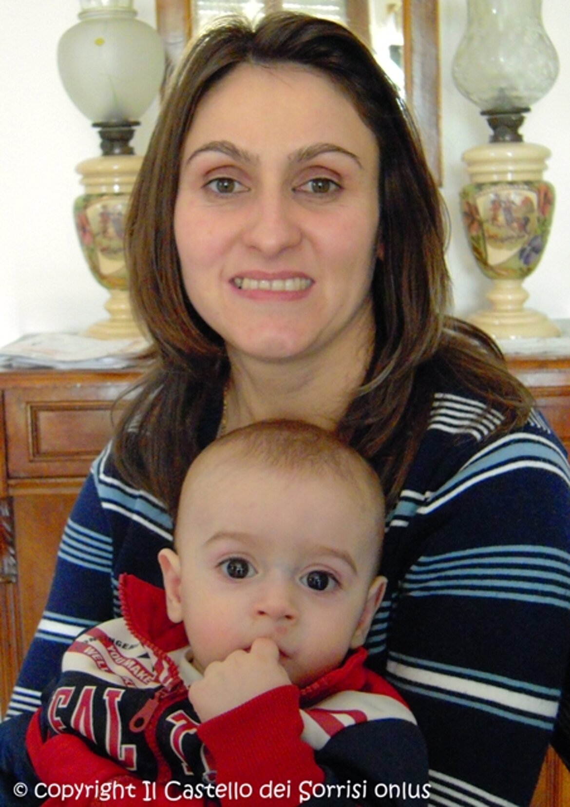 Orges e mamma Florije