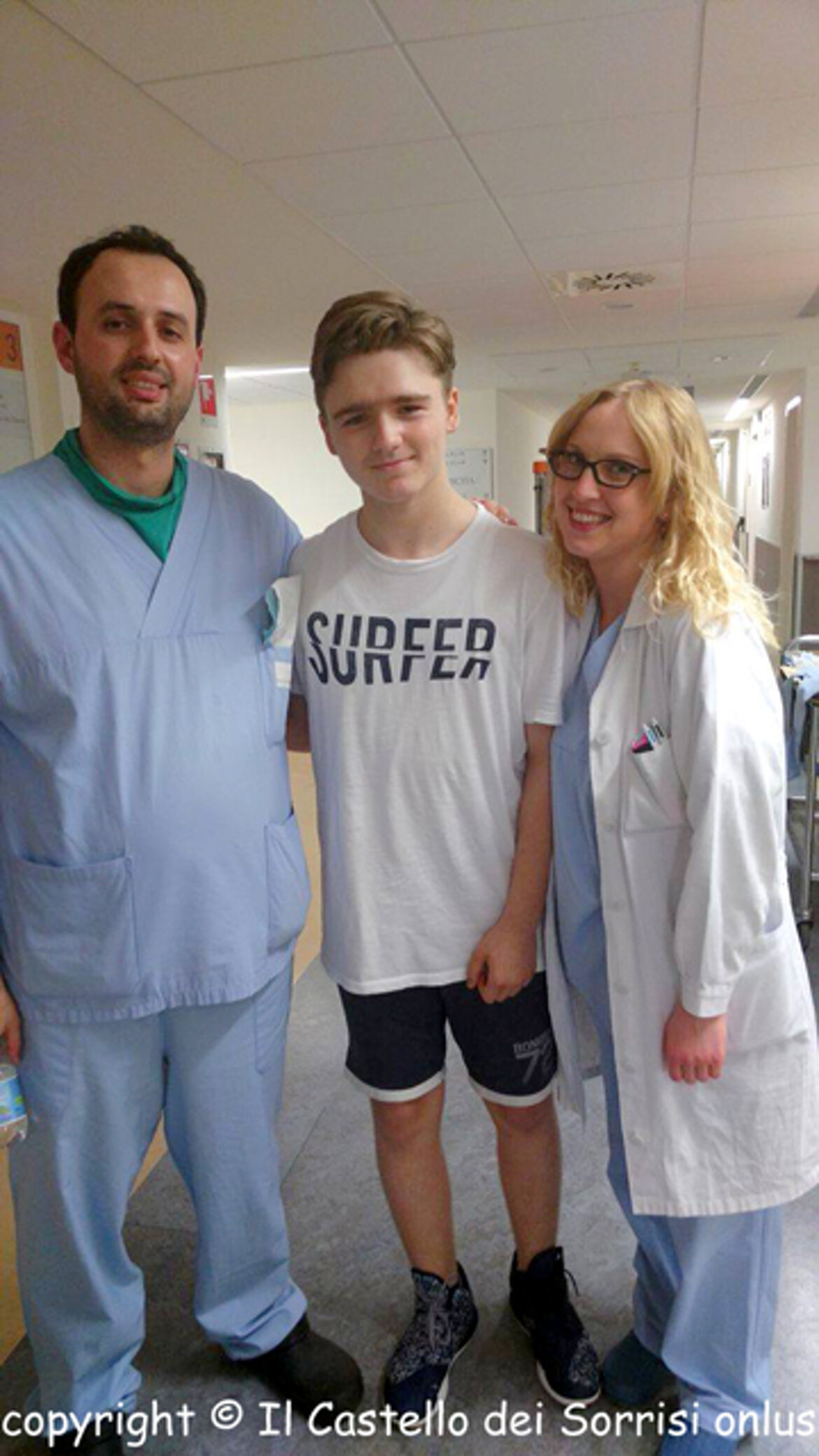 Bledion con i suoi medici !!!