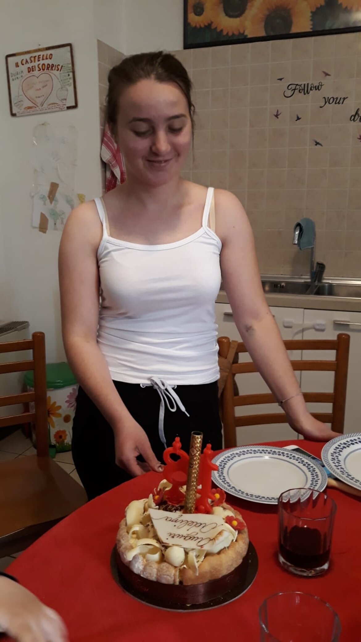 La torta non poteva mancare La torta non poteva mancare