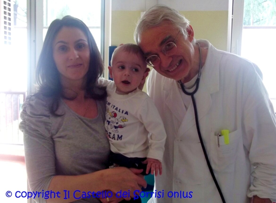 ultimo controllo pediatrico col dott. Luigi