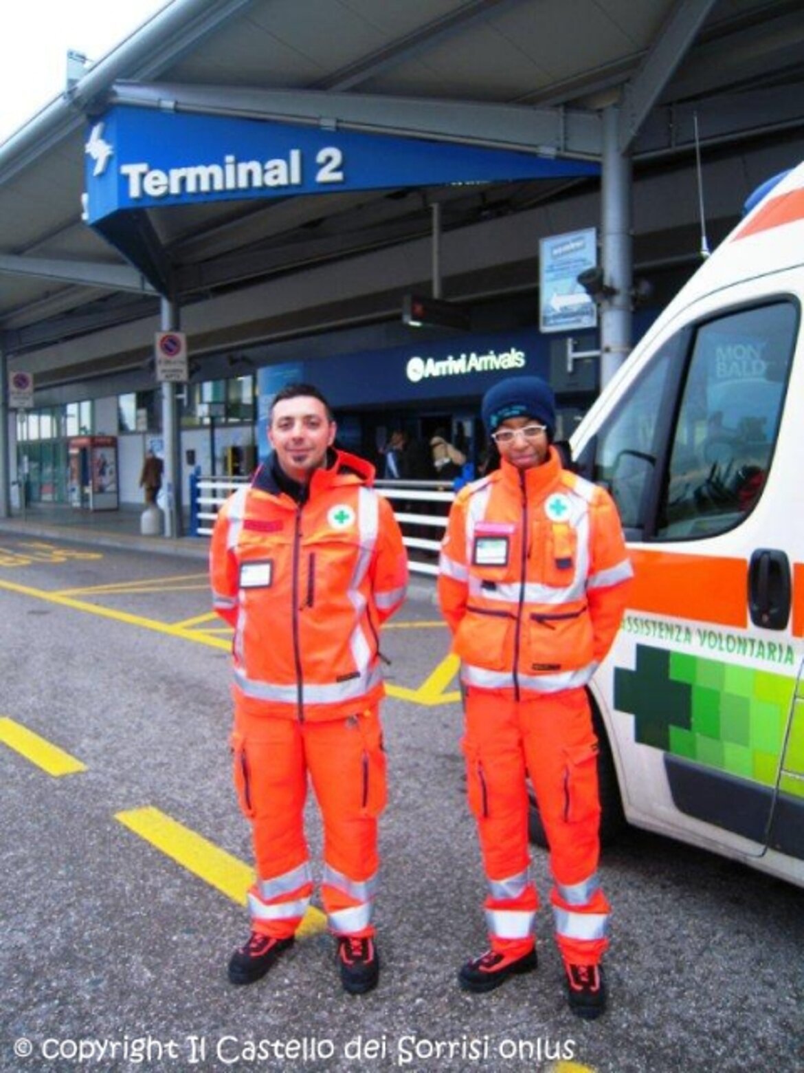 Domenico e Paola in attesa di Lorisa