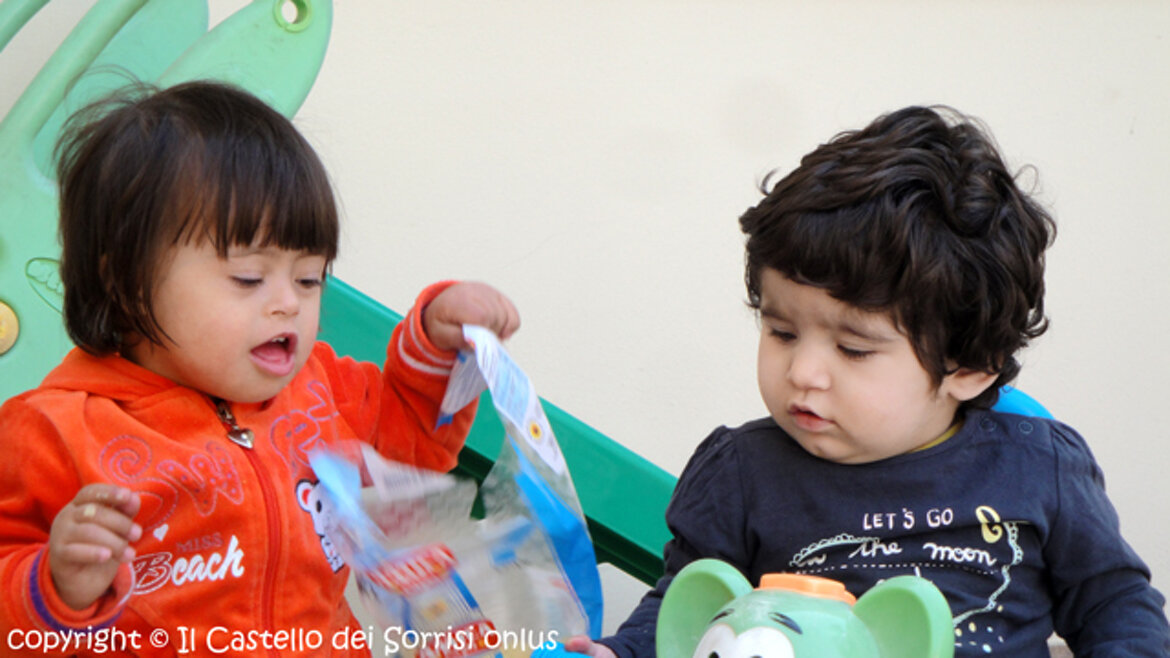 patatine per festeggiare l'arrivo in Casetta !!!