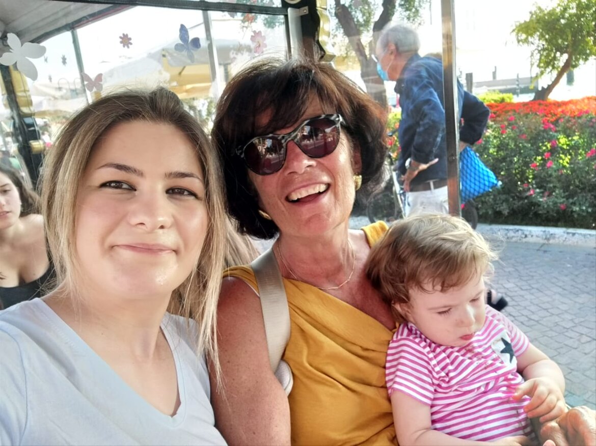 con nonna Mariapaola