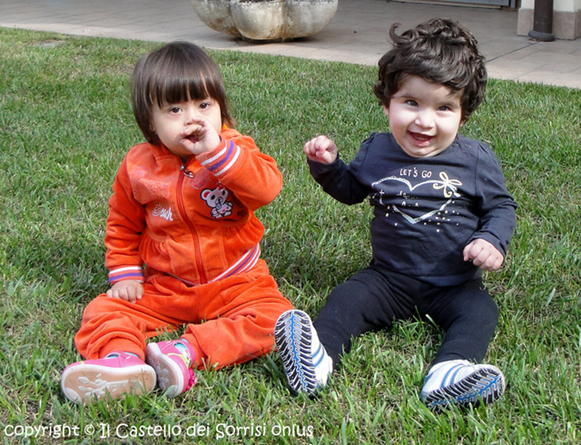 Erina e Lorisa ... i fiori del nostro giardino !!!
