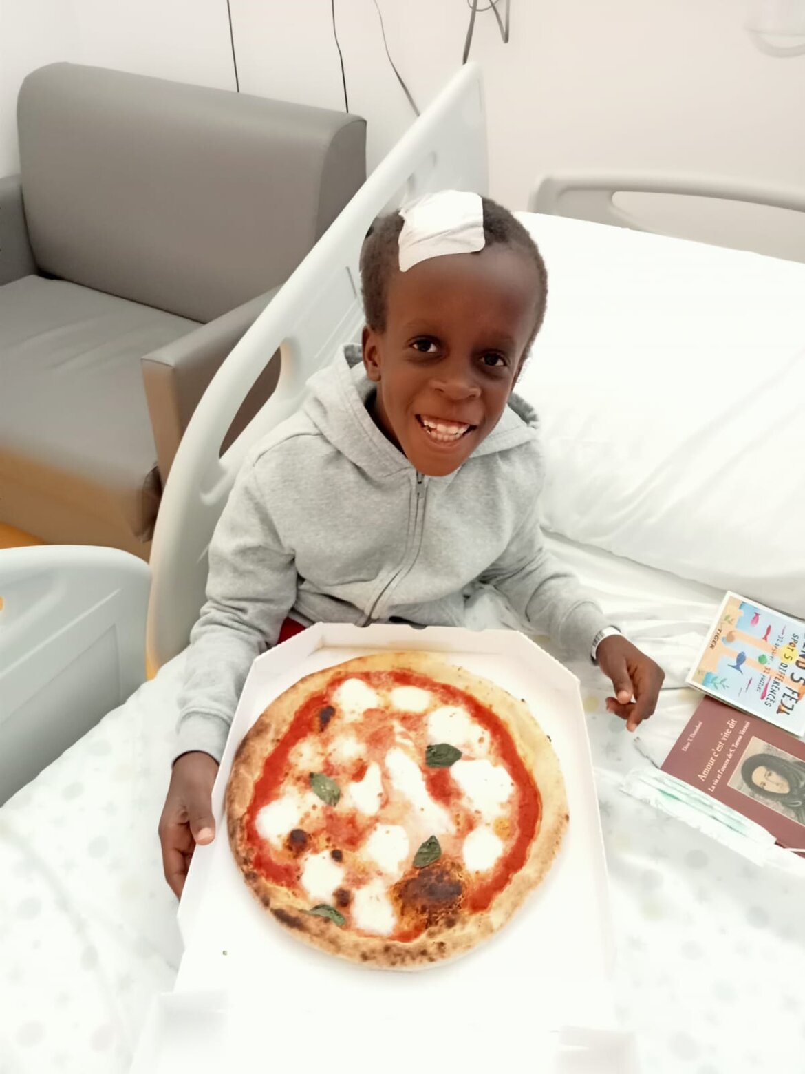Jacques e la pizza in Pediatria