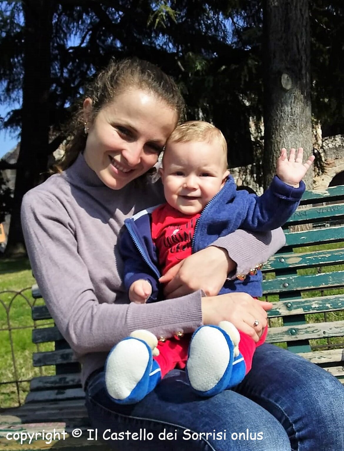 con zia Ardita con zia Ardita