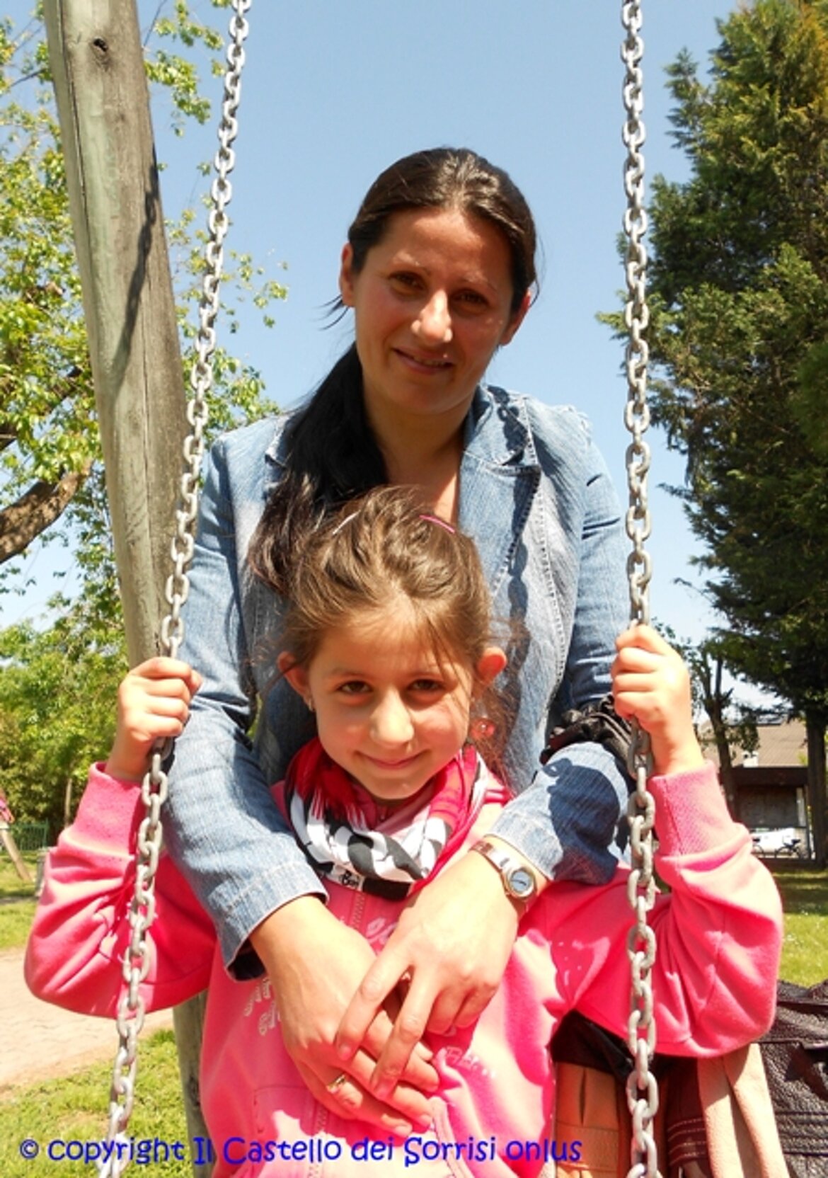 Gloria con mamma Gloria con mamma