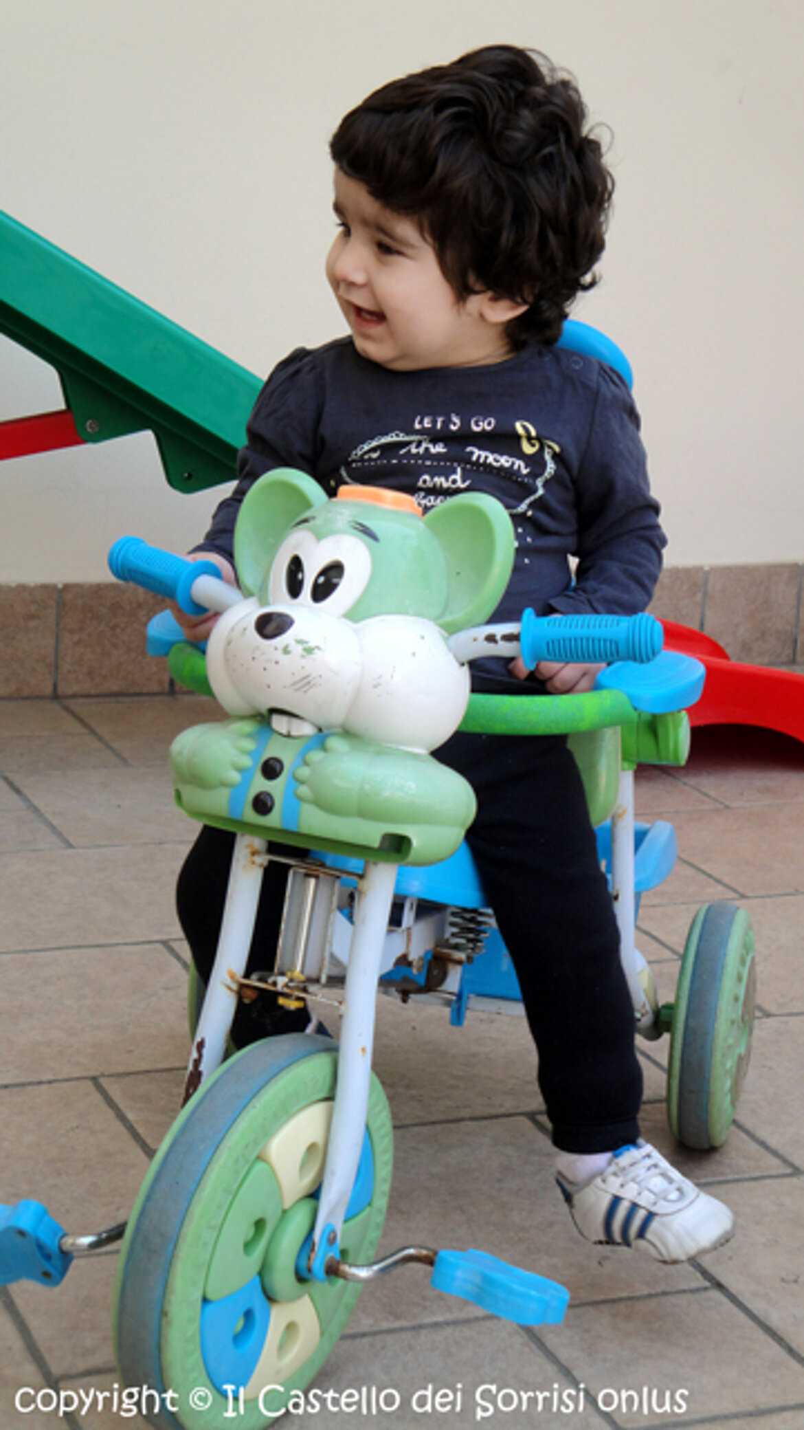 a bordo del mio triciclo !!!