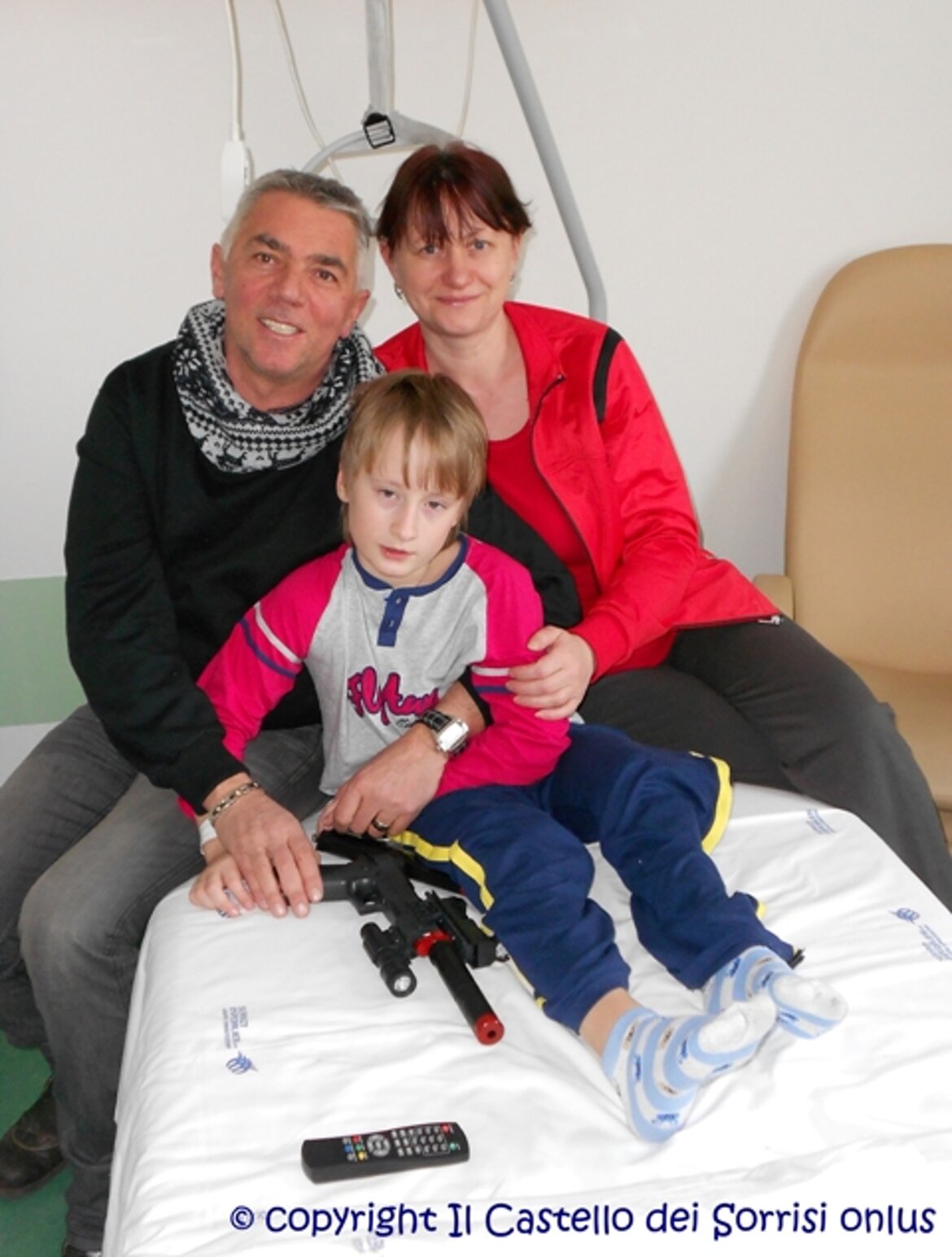 Raman e mamma con Giulio Raman e mamma con Giulio