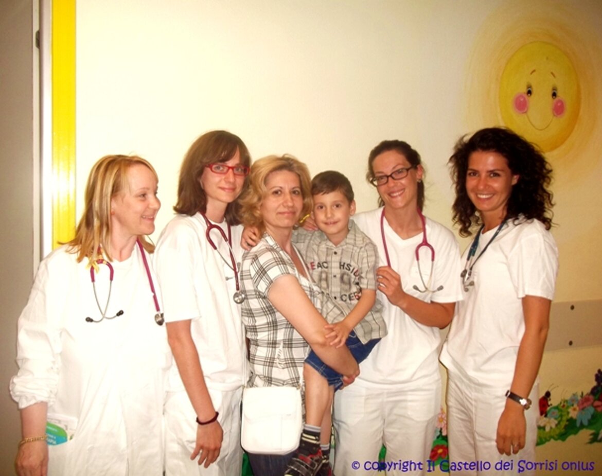 festa in pediatria per le dimissioni