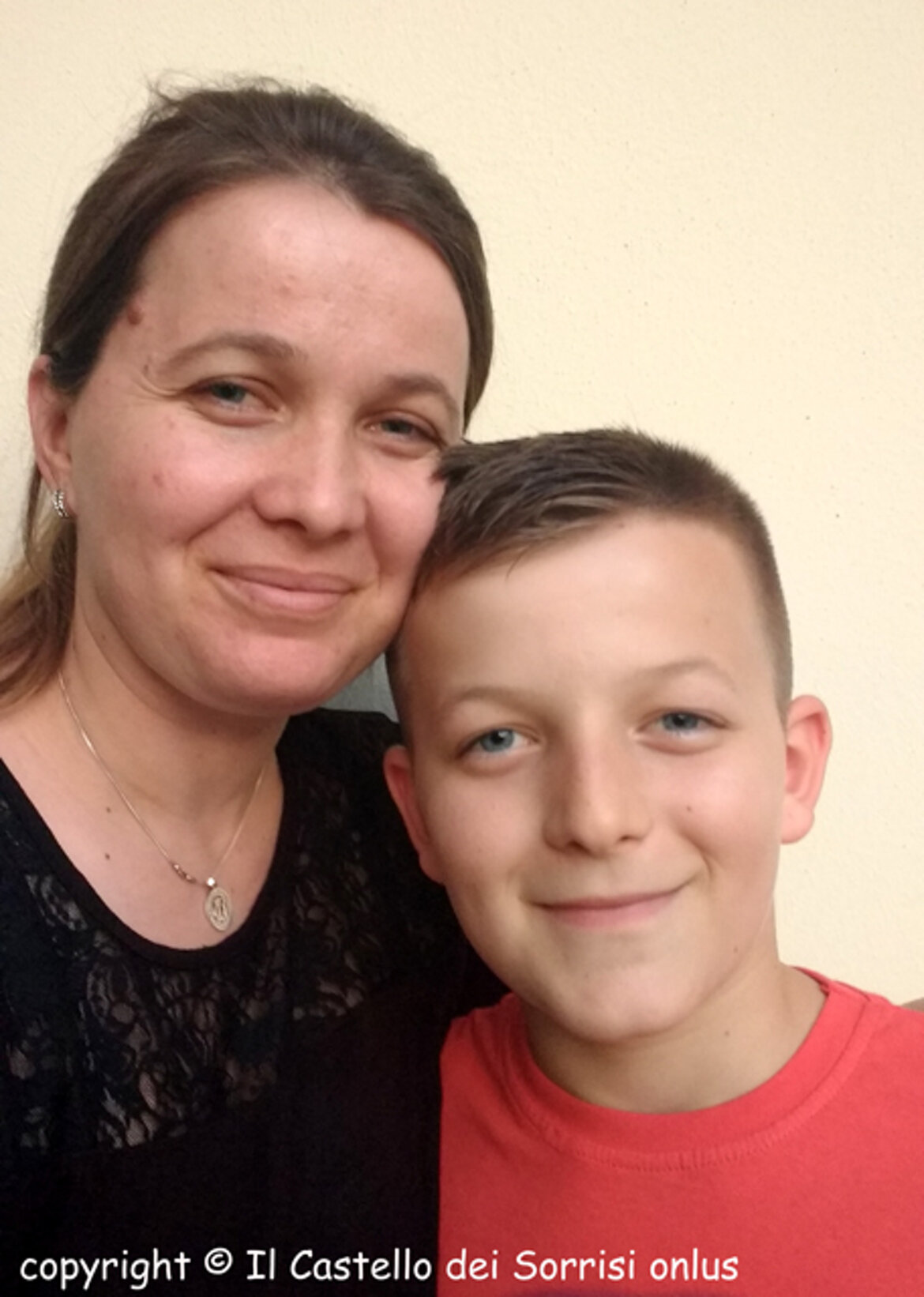 - con mamma Merita - con mamma Merita