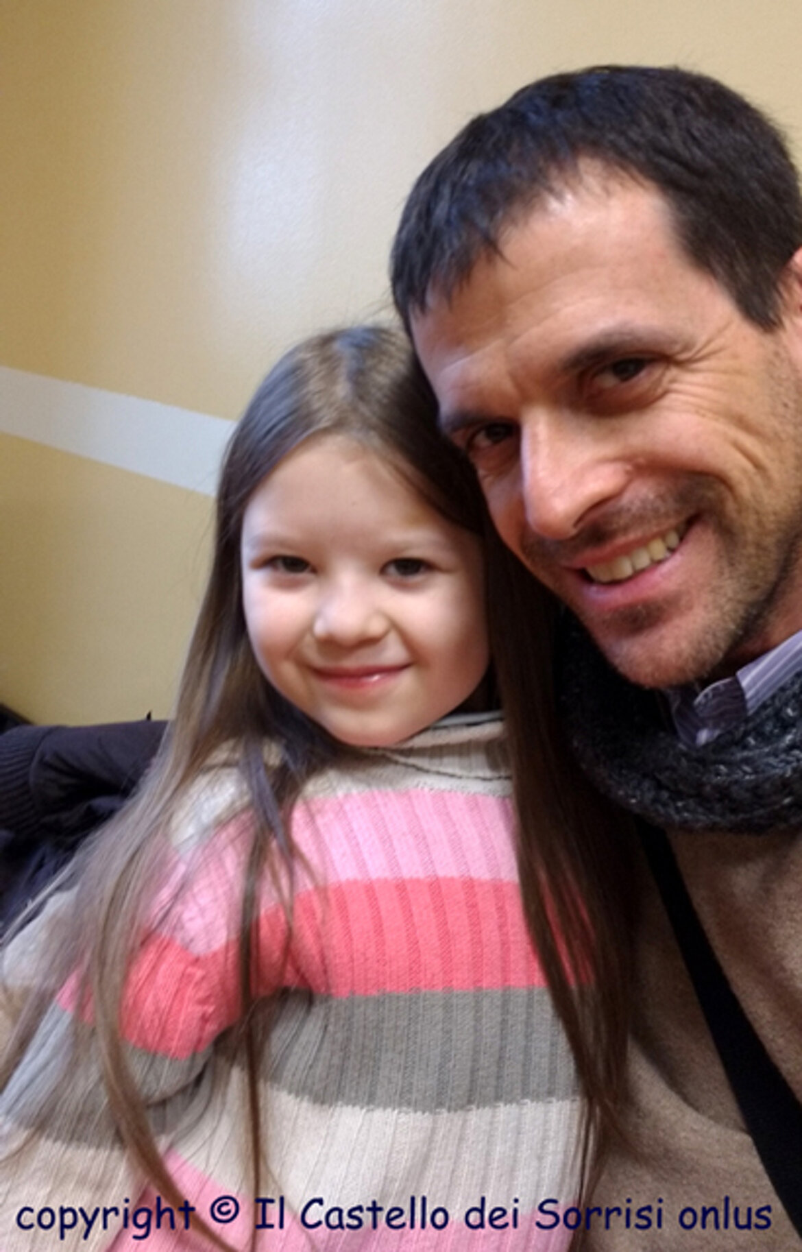 selfie al Gaslini selfie al Gaslini