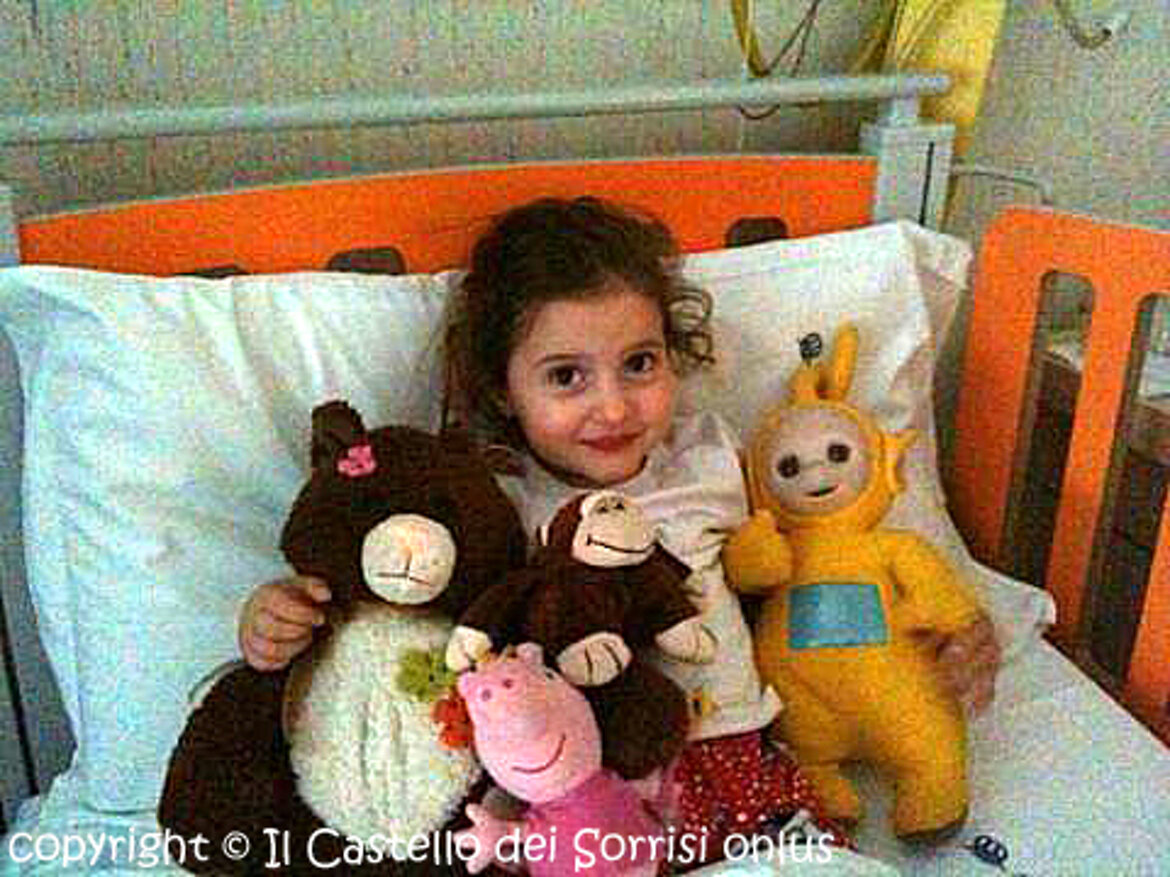 il ricovero al Bambino Gesù di Roma il ricovero al Bambino Gesù di Roma