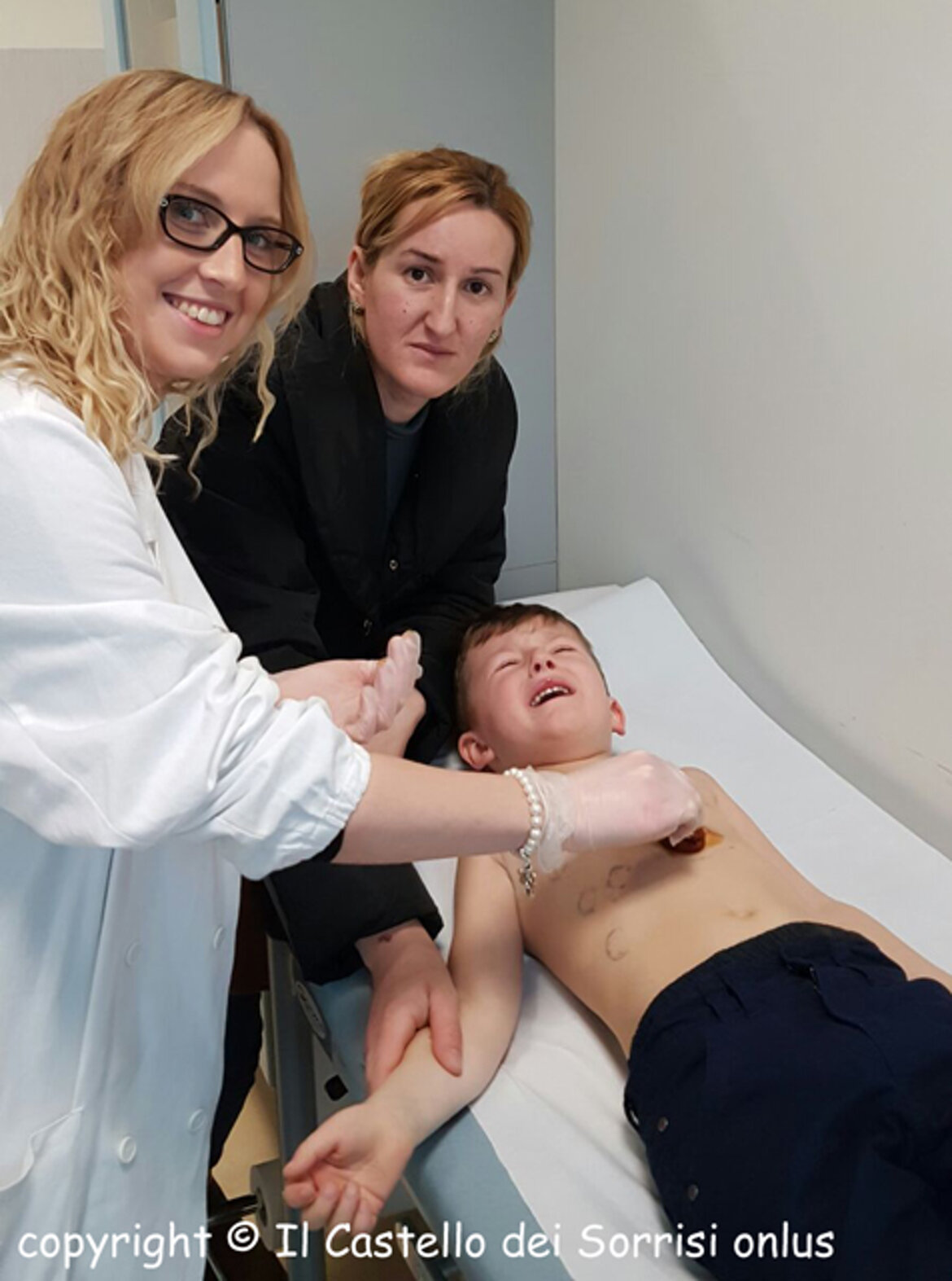 ultima medicazione ... ancora lacrime !!! ultima medicazione ... ancora lacrime !!!