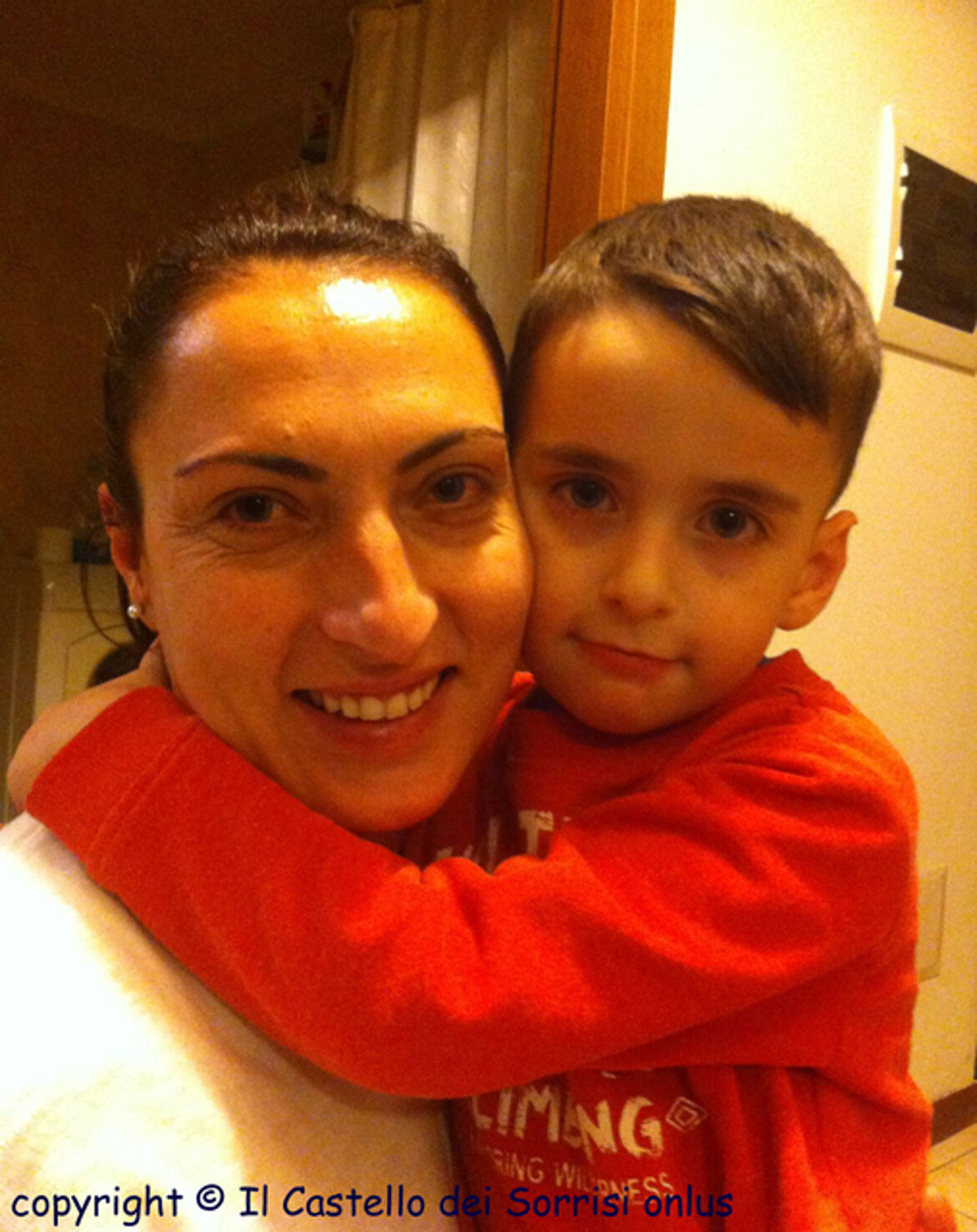 appena arrivato ... sorriso abbozzato appena arrivato ... sorriso abbozzato