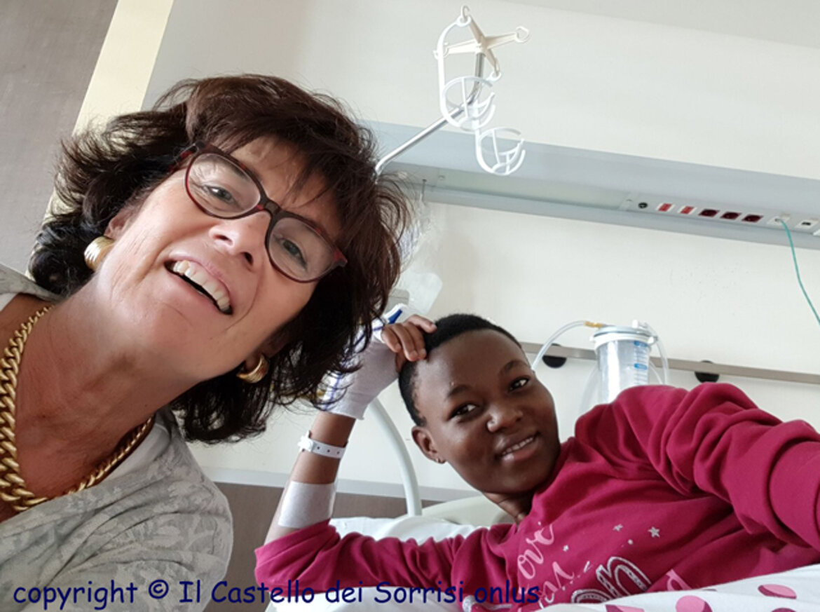 sorrisi alla vigilia dell'intervento sorrisi alla vigilia dell'intervento