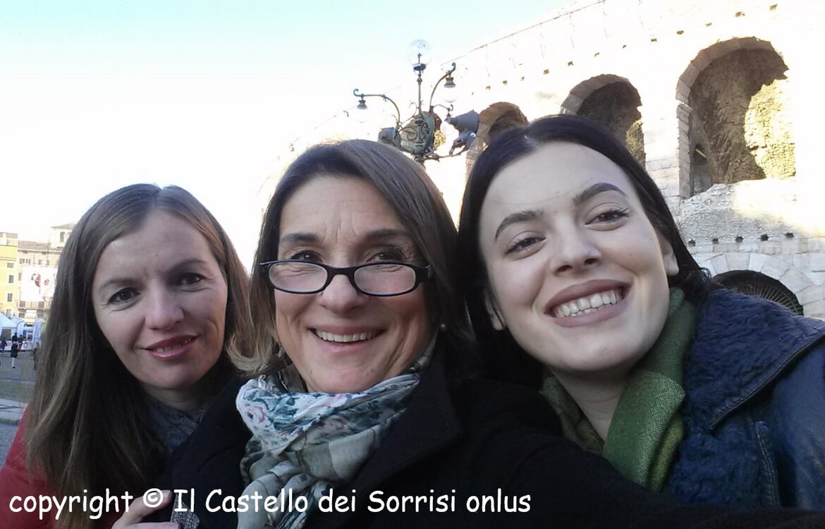 - un momento di svago con Chiara e Mirjeta - un momento di svago con Chiara e Mirjeta