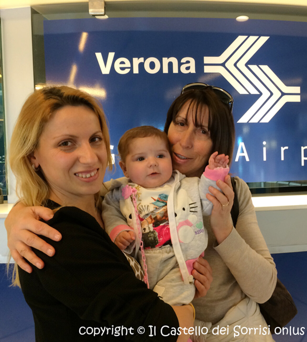 in aeroporto ... con Romana ... in aeroporto ... con Romana ...