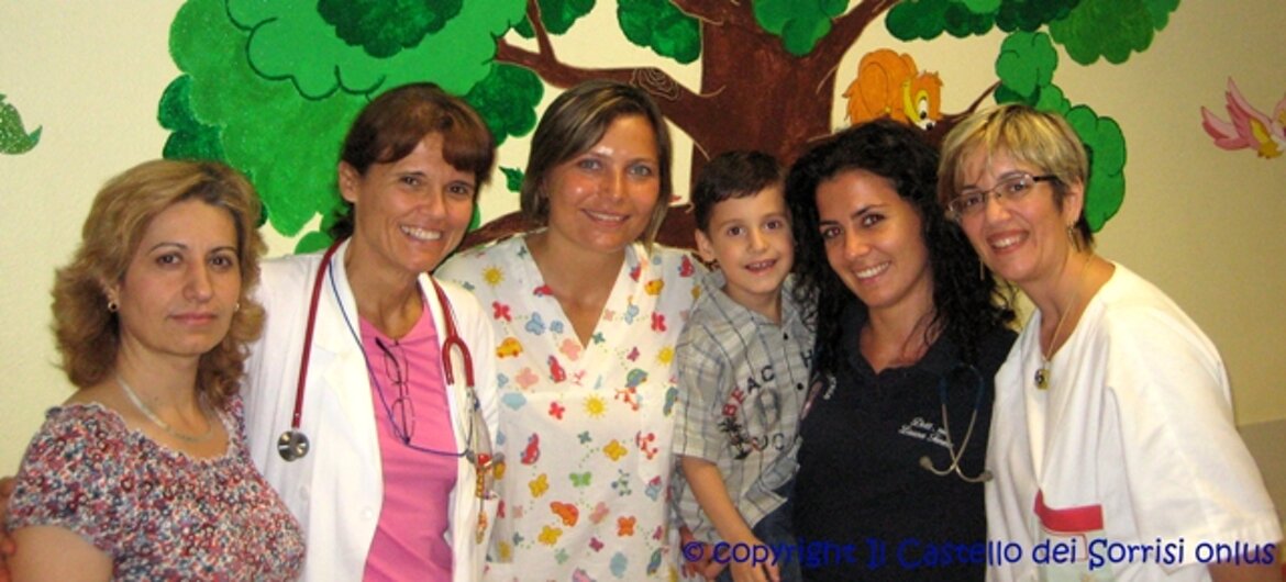 ultimo controllo e gli abbracci in pediatria