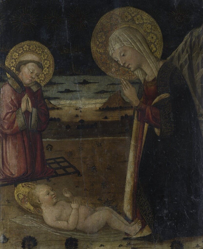 1570-02_neri-di-bicci_harvard-university-villa-i-tatti_adorazione-di-gesu-bambino-con-san-lorenzo_ld-prima-del-restauro_giugno-2024.jpeg 1570-02_neri-di-bicci_harvard-university-villa-i-tatti_adorazione-di-gesu-bambino-con-san-lorenzo_ld-prima-del-restauro_giugno-2024.jpeg