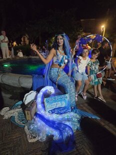 Circo la Fata Blu sirena