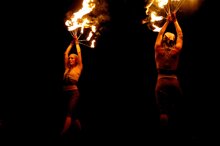 Fuochi e affini giocoleria con il fuoco
