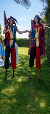 sara cast e liska trampolieri