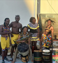 AFRO JUNGLE JEEGS ACROBATS percussioni