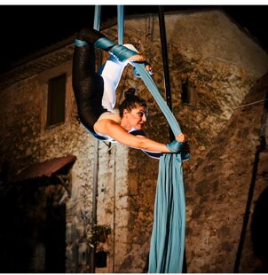 Circo la Fata Blu Danza Aerea