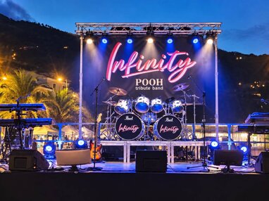 infinity tributo pooh palco infinity tributo pooh palco