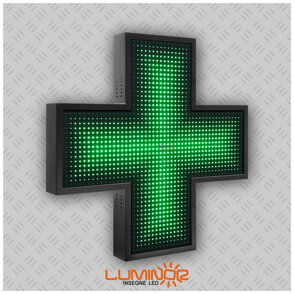Croce luminosa LED Croce luminosa LED monocromatica cm 90x90