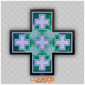 Croce luminosa LED Full Color cm 90x90