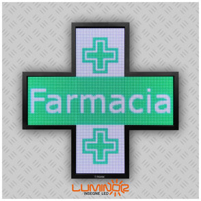 Croce luminosa LED Croce luminosa LED RGB multicolore cm 90x90