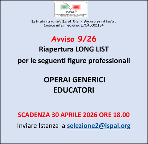 avviso 9 2026 avviso 9 2026