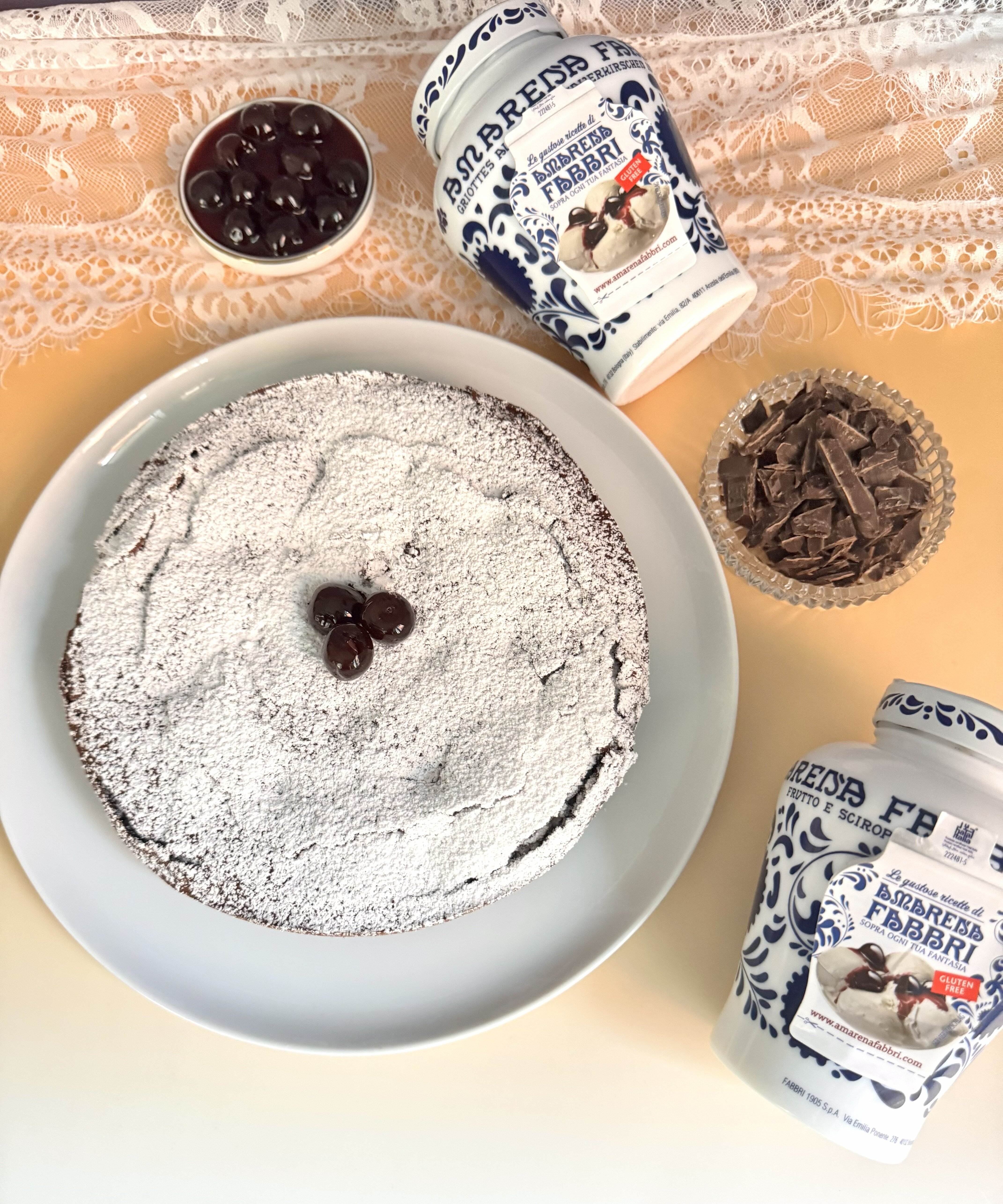 torta tenerina alle amarene, ricetta torta tenerina