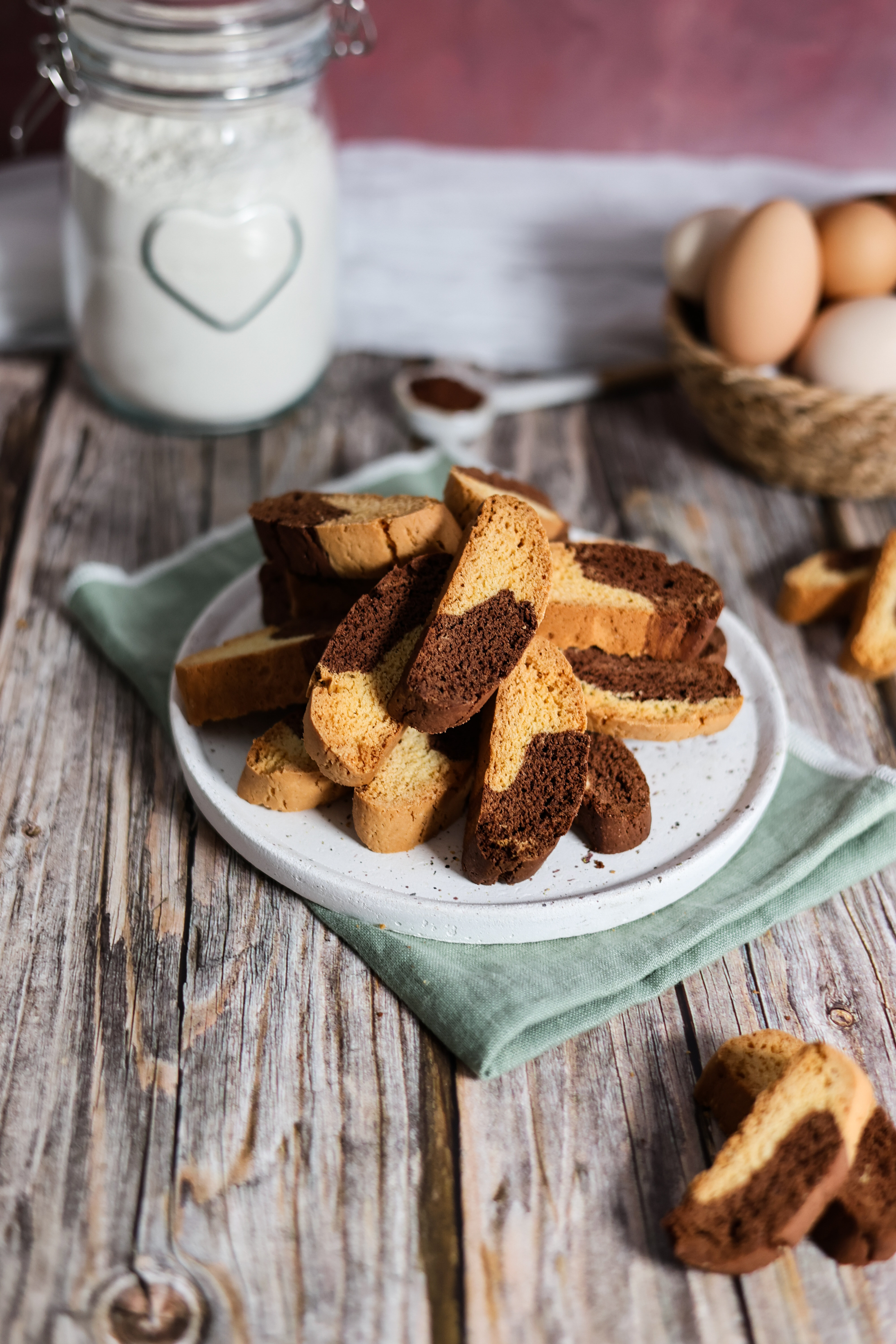 Biscotti vaniglia e cacao