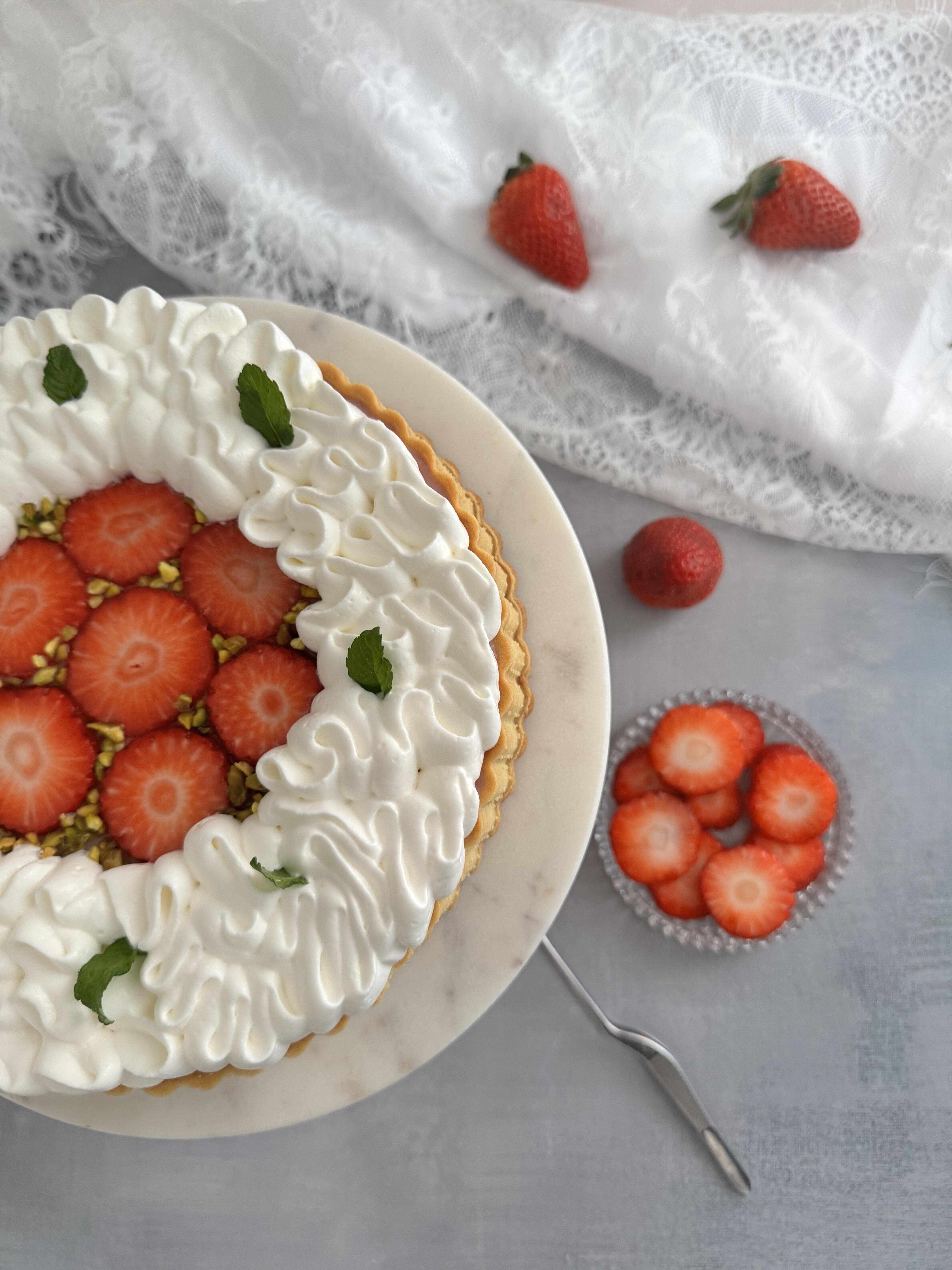 Crostata alle fragole