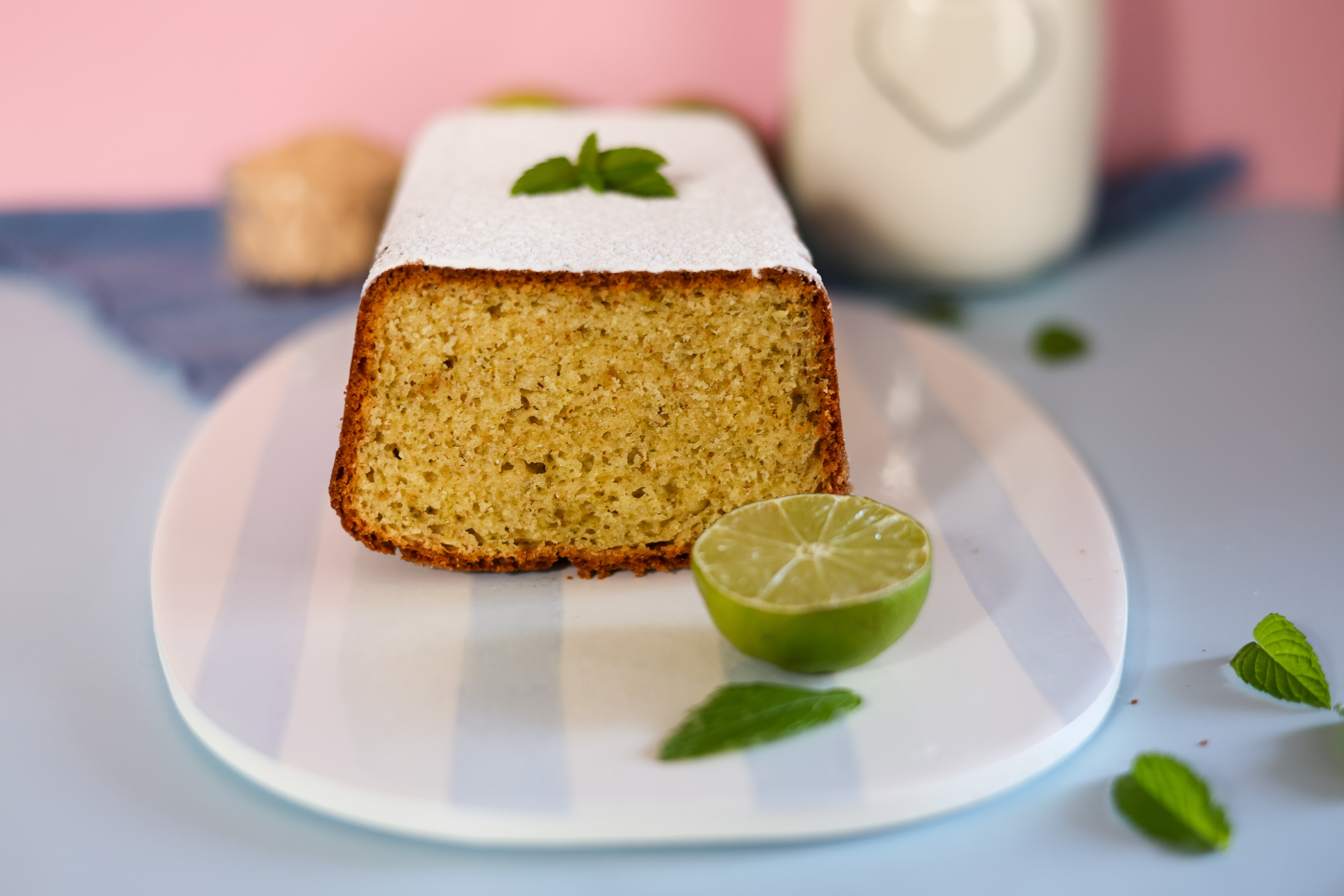 Loaf cake al lime e menta Loaf cake al lime e menta
