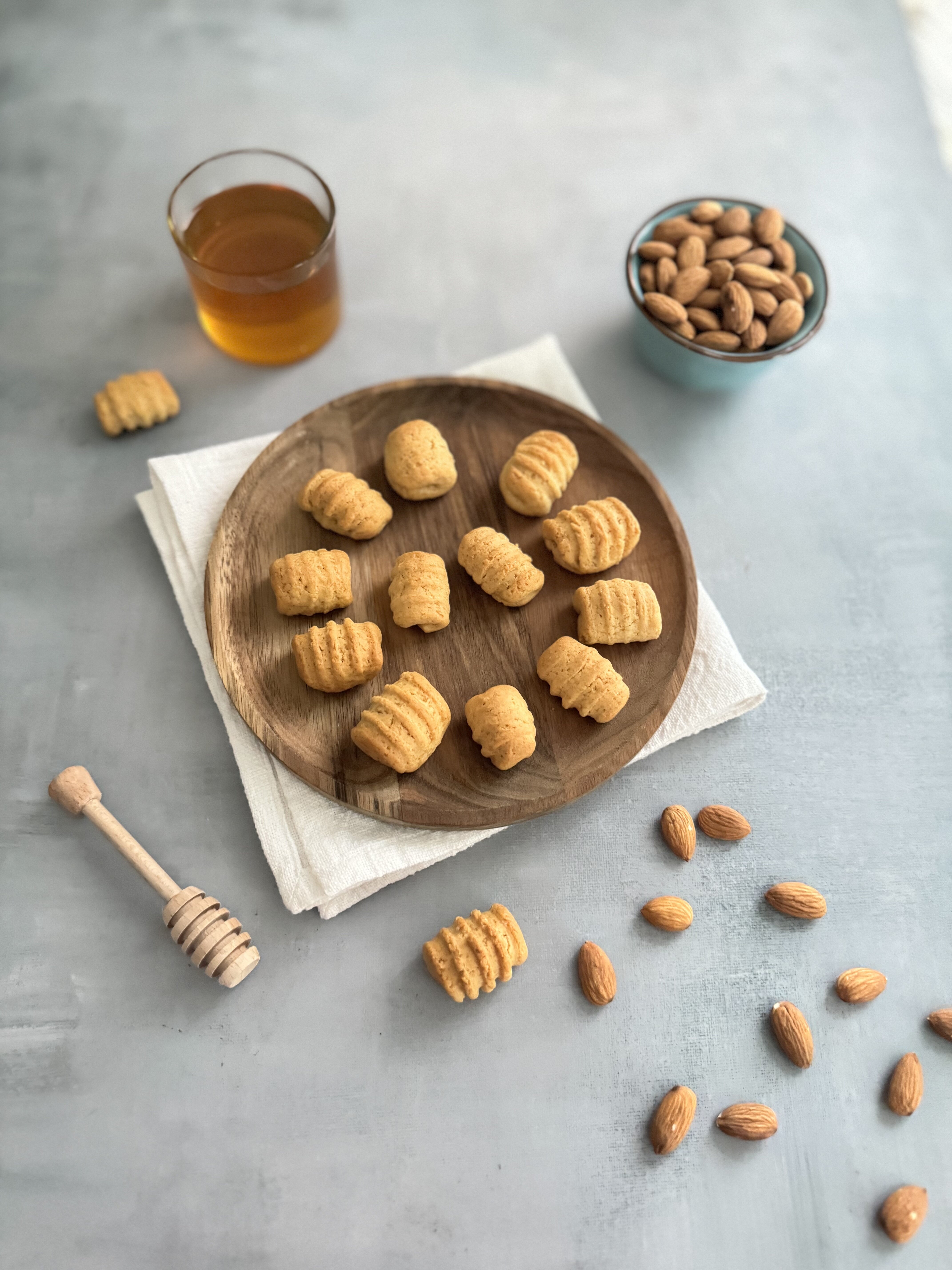 Biscotti miele e mandorla
