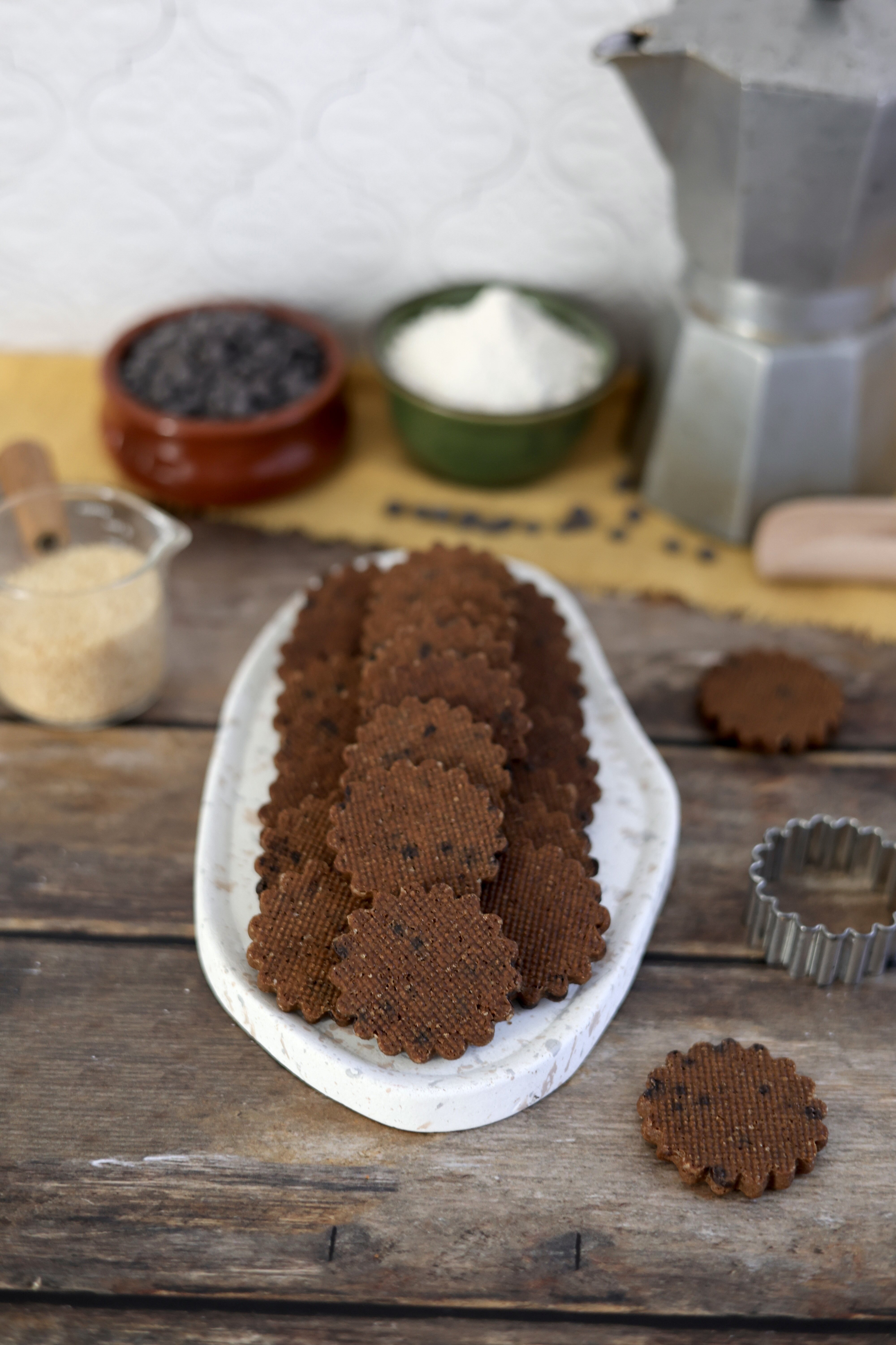 frollini, caffè, cioccolato