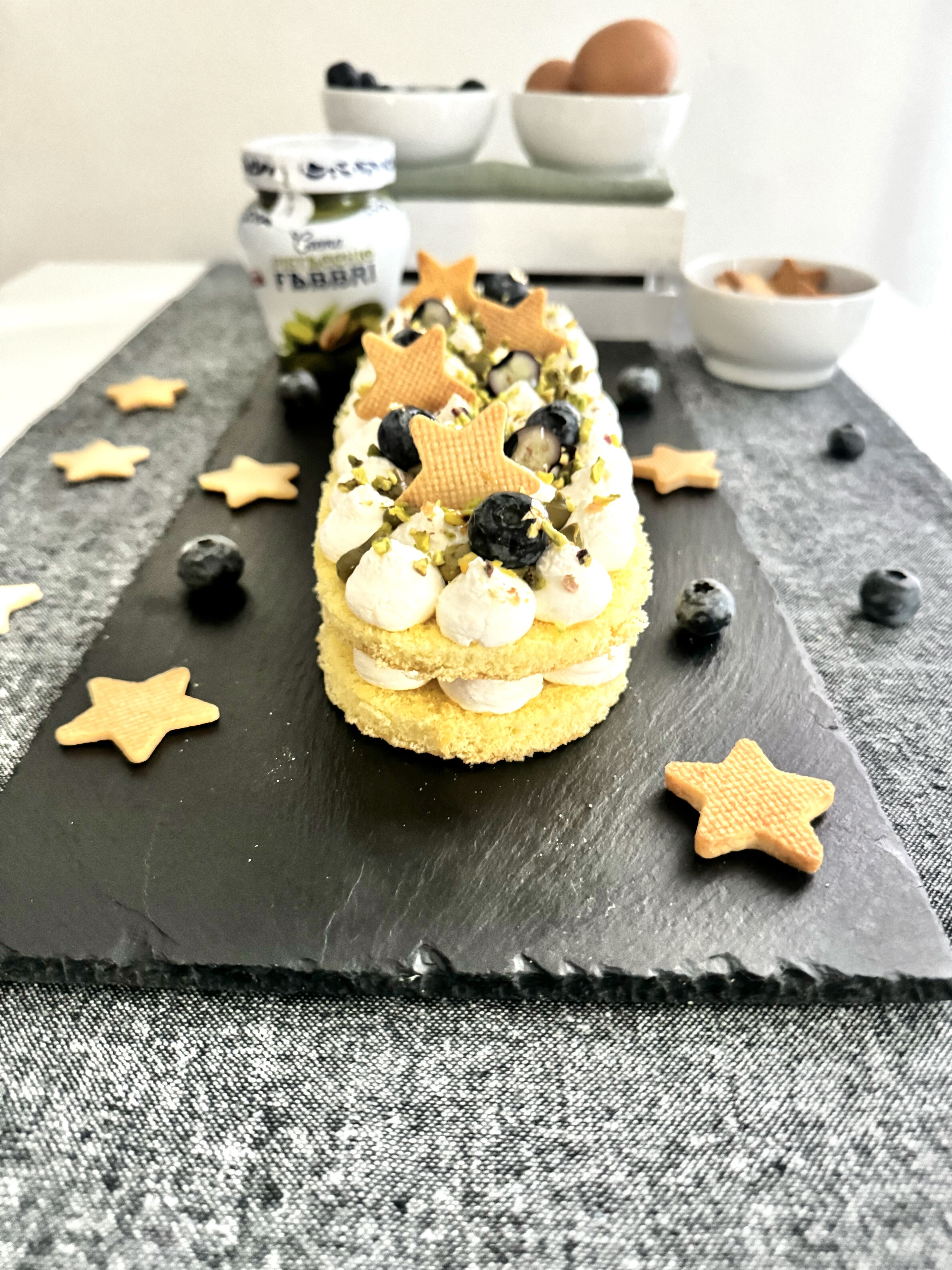 Cream tart natalizia