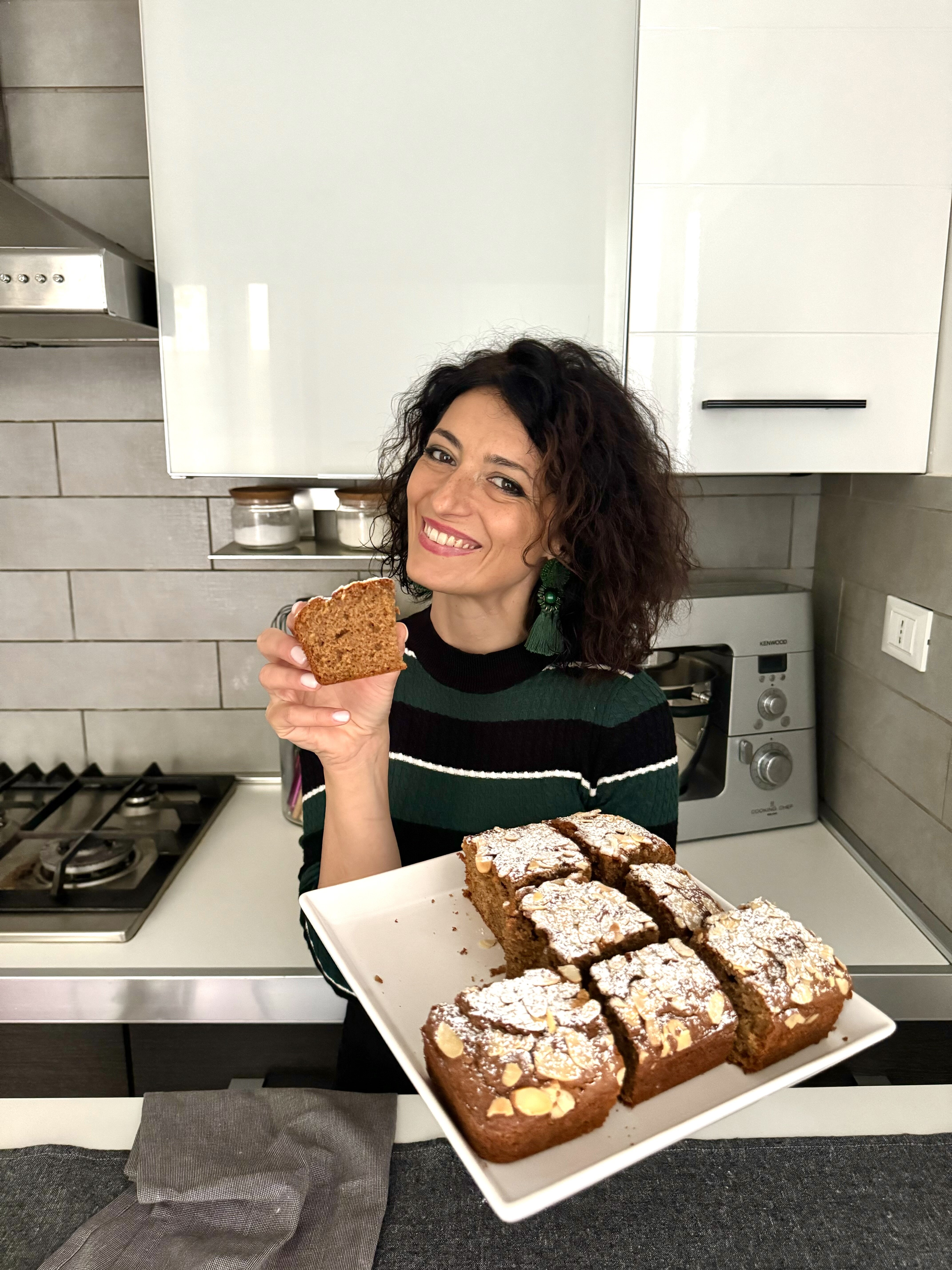 Torta alle mandorle tostate