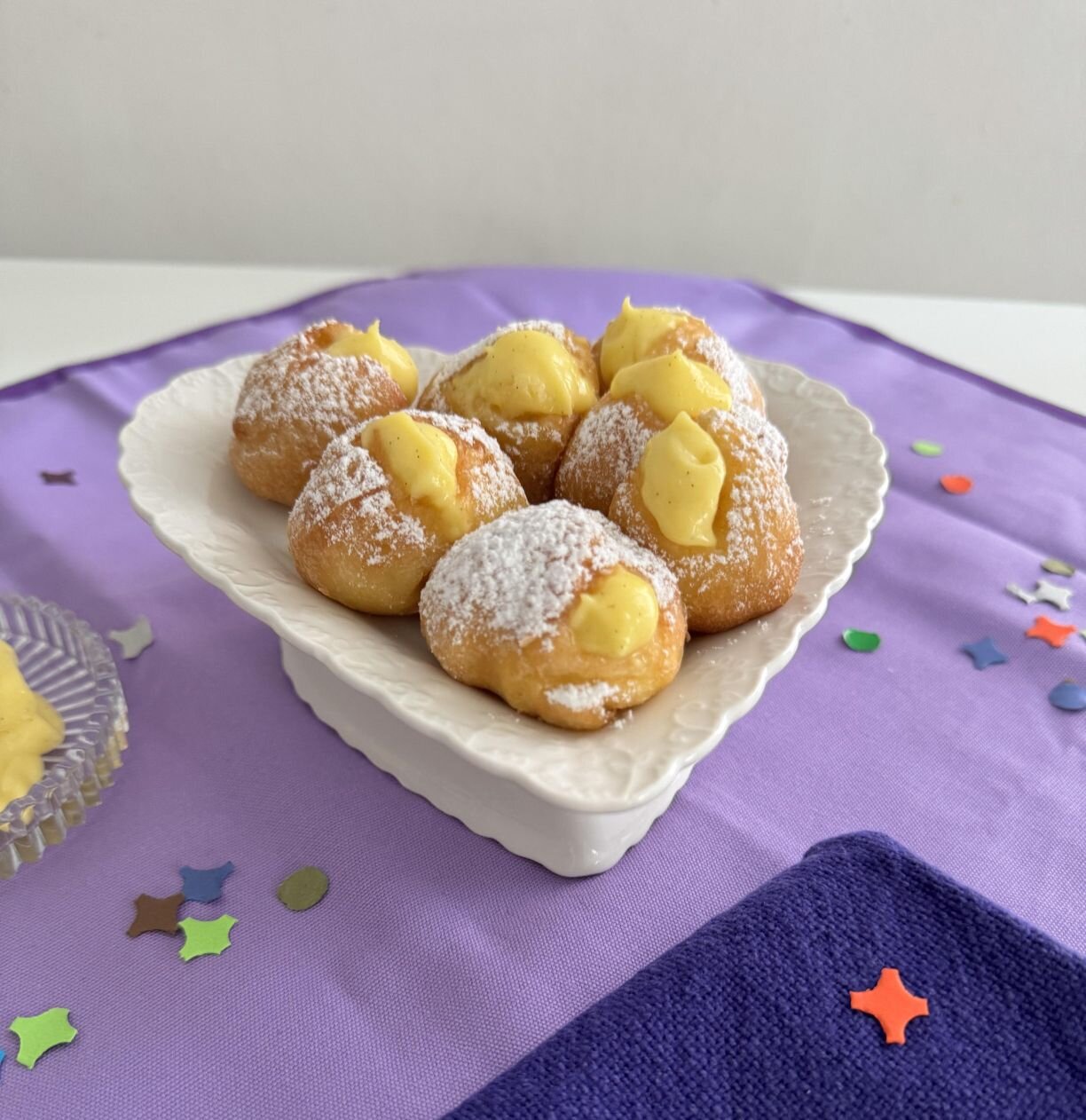 Frittelle alla crema