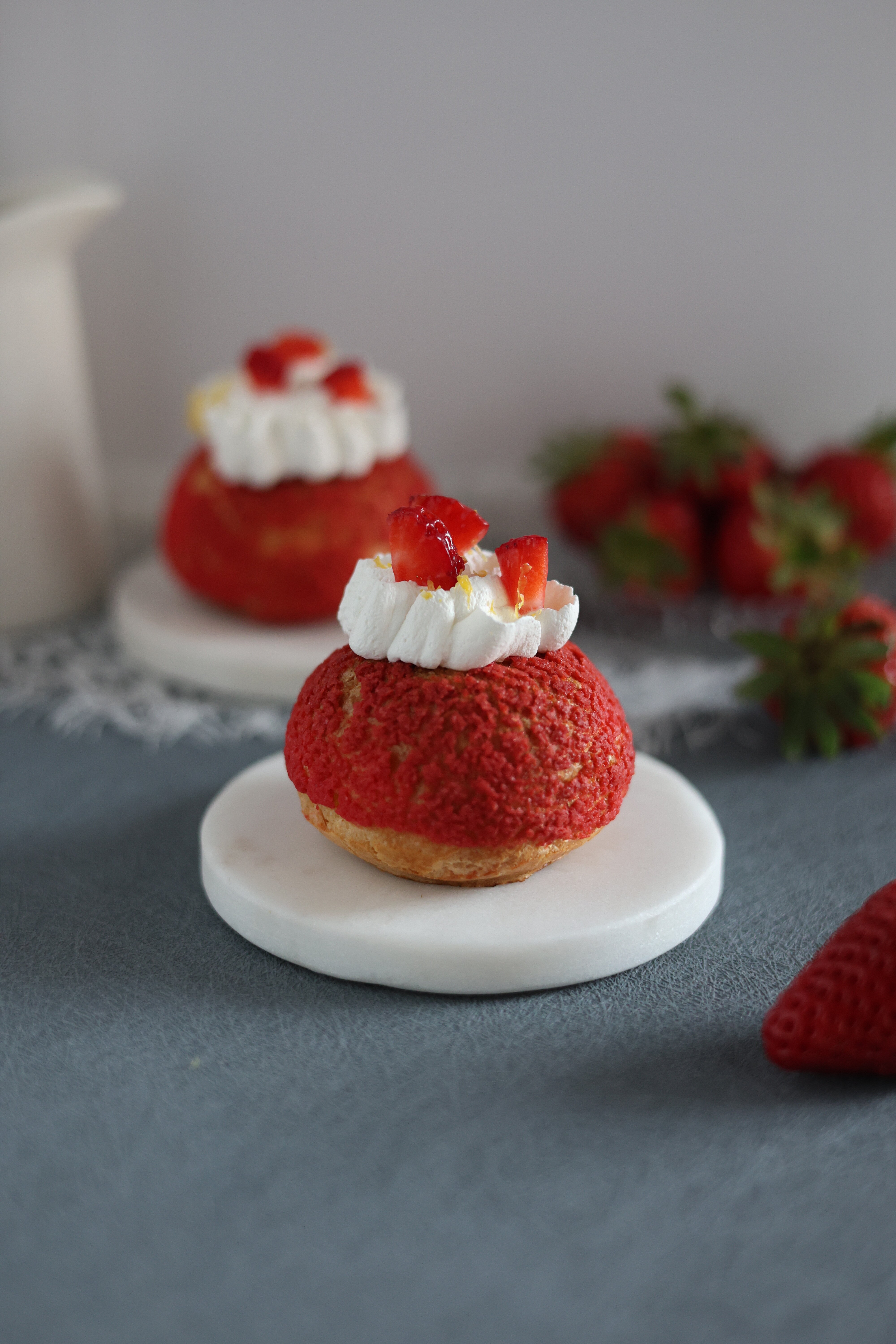 bignè, craquelin, crema